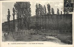 VINTAGE POSTCARD Holy Anne D' Auray the Valley of Treauray