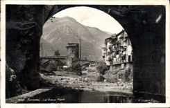 CPA Sospel Le Vieux Pont