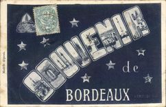 Burdeos de la POSTAL de la VENDIMIA