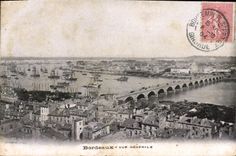 CPA Bordeaux Vue Generale