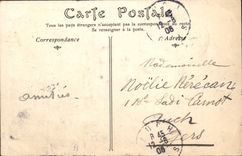 CPA Paris La Tour Eiffel Vue Prise du Trocadero