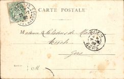 CPA Paris L'Arc Des Tuileries