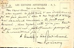 VINTAGE POSTCARD Paris Notre Dame Dreams