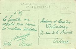 VINTAGE POSTCARD Soulac On Sea the Beach per hour of the bath