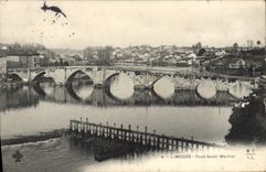 CPA Limoges Pont Saint Martial