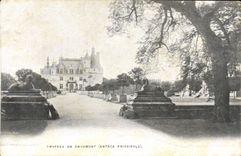 CPA Chateau De Chaumont Publicite Adjudications Ventes immobilieres Rue de Grammont Paris 