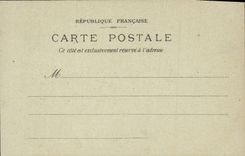 VINTAGE POSTCARD World Fair Of 1900 Paris Palate Of Egypt principal Frontage on the avenue of Iena