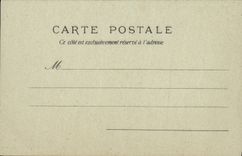 Feria de mundo de la POSTAL de la VENDIMIA de la casa 1900 de París de Senegal vista de Podor