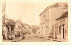 CPA Gizeux La Mairie et la Poste