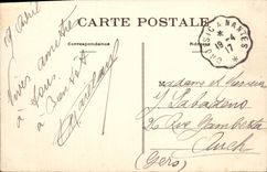 VINTAGE POSTCARD Pornichet Seen Of the Beach