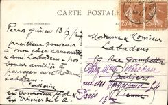 VINTAGE POSTCARD Perros Guirec Beach of Trastraou