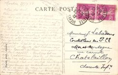 VINTAGE POSTCARD Picturesque Sites Of Savoy throats of Trusting