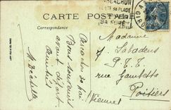 CPA Arcachon La Nouvelle Jetee