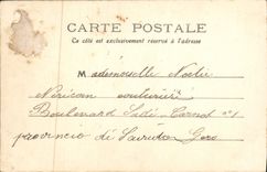 VINTAGE POSTCARD the Toilet of Auscitaine Woman