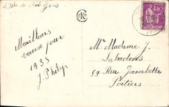 CPA Fantaisie Fleurs