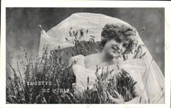 VINTAGE POSTCARD Fantasy Lucette de Verly