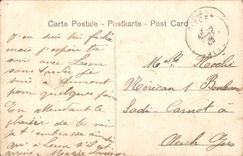 VINTAGE POSTCARD Fantasy Miss of leka