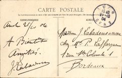 VINTAGE POSTCARD At the edge of the lake Women