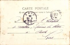 VINTAGE POSTCARD Queyrac Church St Hilaire