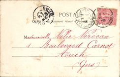 VINTAGE POSTCARD Fantasy Bergeret Women