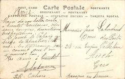 VINTAGE POSTCARD Cahors the Cloister and the Cathedral