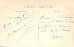 VINTAGE POSTCARD Vain Woman