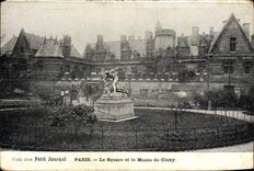CPA Paris Le Square et le Musee du Cluny