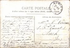 VINTAGE POSTCARD Fantaisie the moment came Femmes