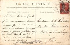 VINTAGE POSTCARD Fantasy Children With the 4 brothers Grassin Street St James Bordeaux