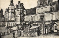 CPA Palais de Fontainebleau L'escalier du fer a cheval