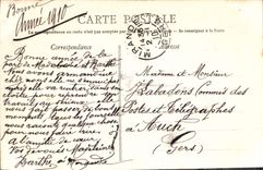 VINTAGE POSTCARD Sables d'Olonne Folklore