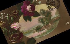 CPA Fantaisie Fleurs 