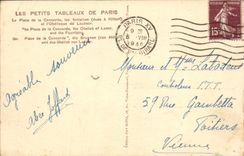 CPA Paris Place de la Concorde