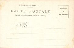 VINTAGE POSTCARD Evian les Bains View Boat