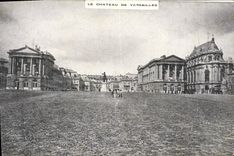 CPA Le Chateau De Versailles Annonce Journal des adjudications Ventes immobiliers Rue de Grammont Paris 