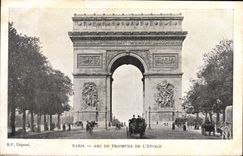 CPA Paris Arc De Triomphe De L'Etoile