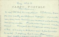 VINTAGE POSTCARD Paris Notre Dame Church and prospect on the Seine