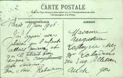 VINTAGE POSTCARD Paris the Opera the Large Hotel And Coffee Of Peace