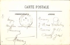 VINTAGE POSTCARD Belfort the Statue Nevertheless Draper