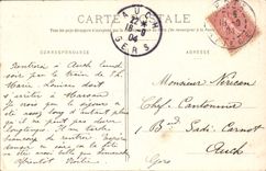 VINTAGE POSTCARD Tarascon the Bridge De Sedour Avenue of Foix