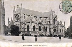 CPA Bordeaux Eglise St Michel