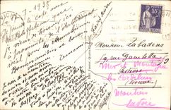 VINTAGE POSTCARD Vichy New Establishment Of second class