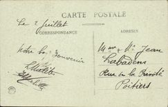 VINTAGE POSTCARD Sea bathings Bather Woman Folklore