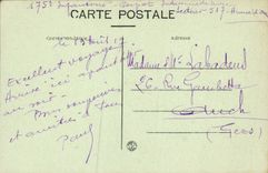 VINTAGE POSTCARD Salonique Quay Of the Victoire