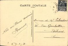 VINTAGE POSTCARD Panorama On Royat And Clermont Ferrand seen of the Paradise has Royat
