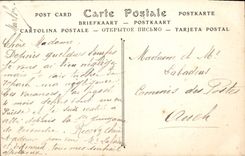 VINTAGE POSTCARD Lancret Spring Paris Museum of Louvre