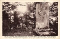 VINTAGE POSTCARD Georges Clémenceau Tomb