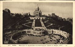 CPA Paris Basilique du Sacre Coeur de Montmartre 