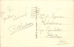 VINTAGE POSTCARD Paris Places Etoile