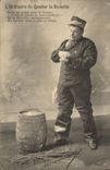 CPA Fantaisie L'ordinaire du cavalier La Biscotte Militaria 